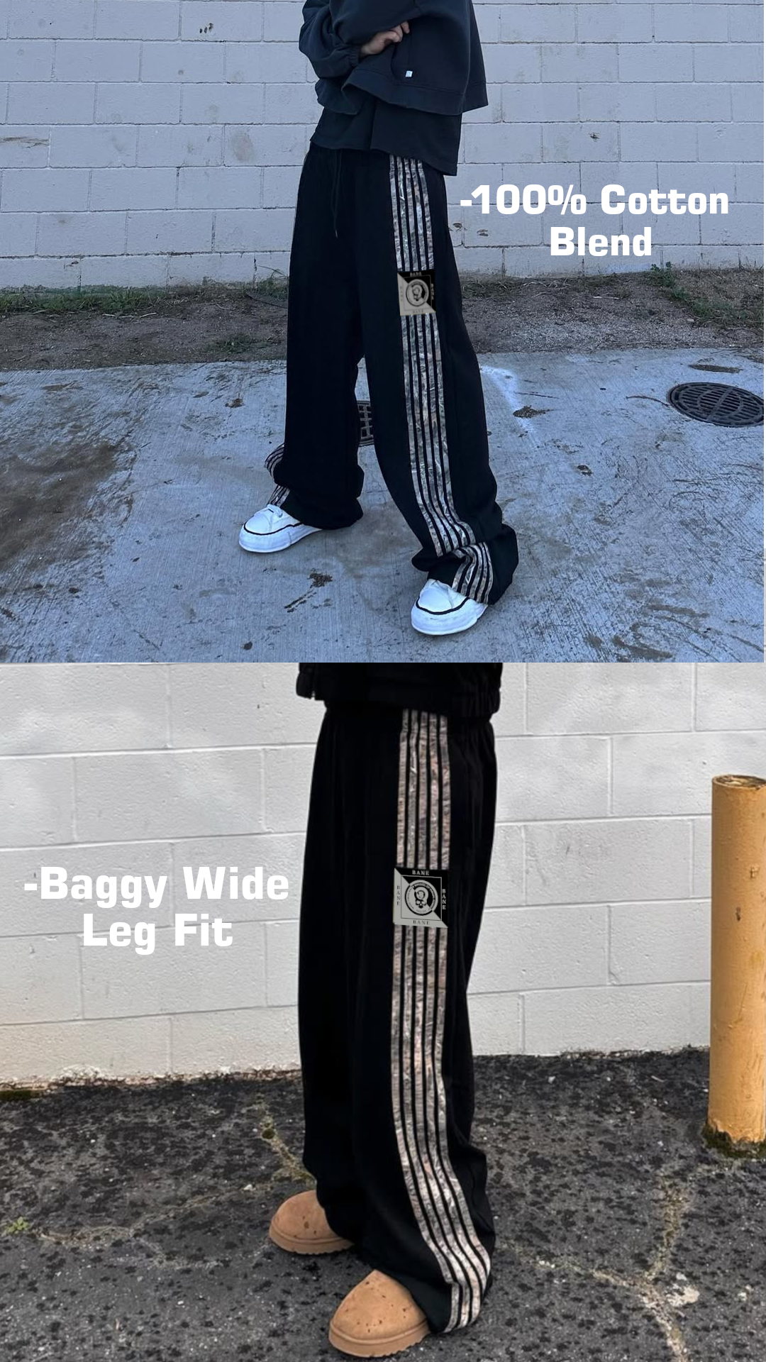 Striped Trackpants (Realtree Camo)