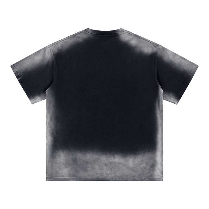 "Numbers" Faded Tee (BLACK)