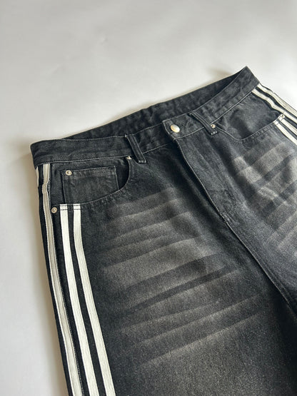 Baggy Arc Jeans (Washed Charcoal)