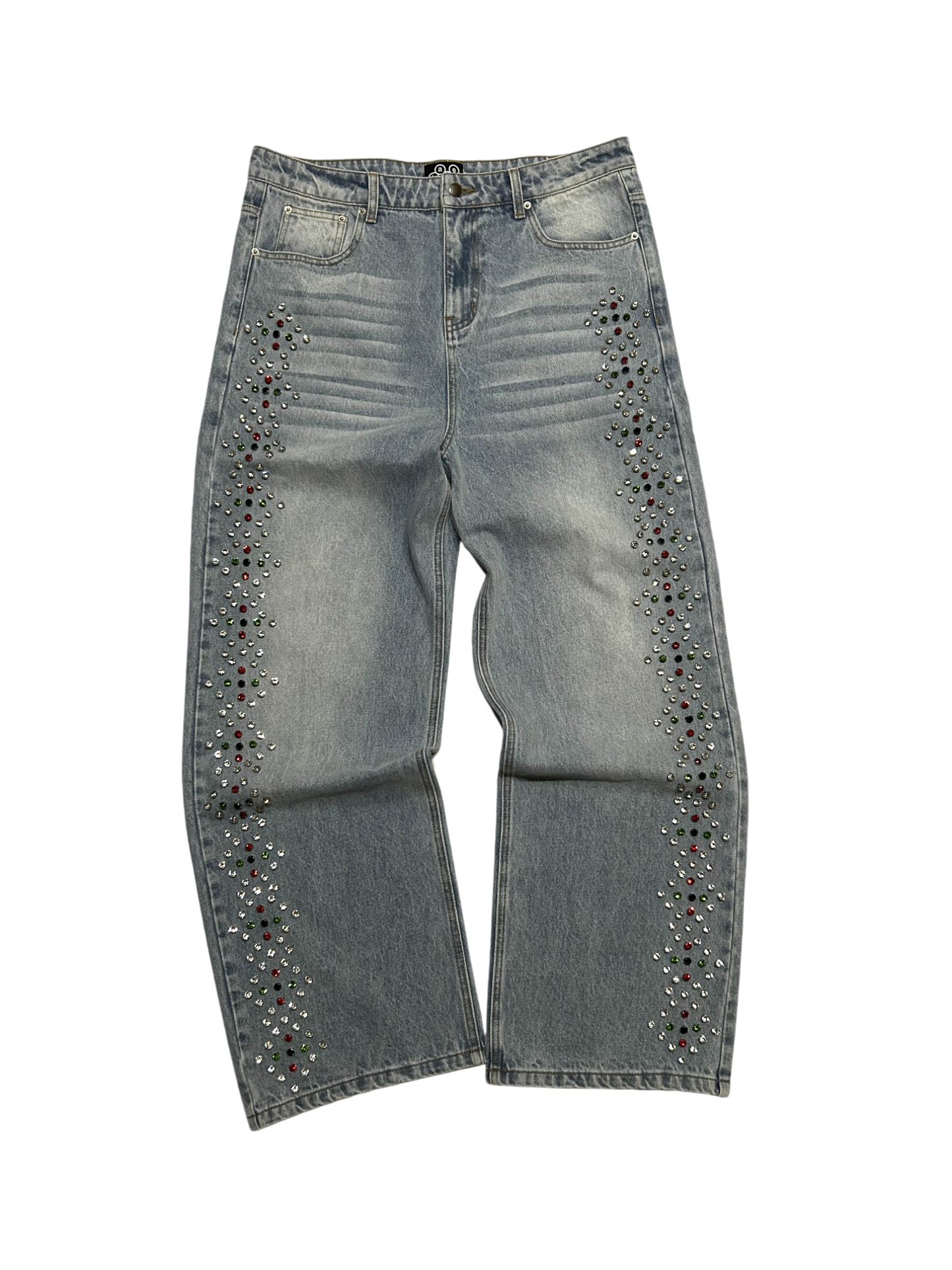 Crystal Gem Jeans (Washed Blue)