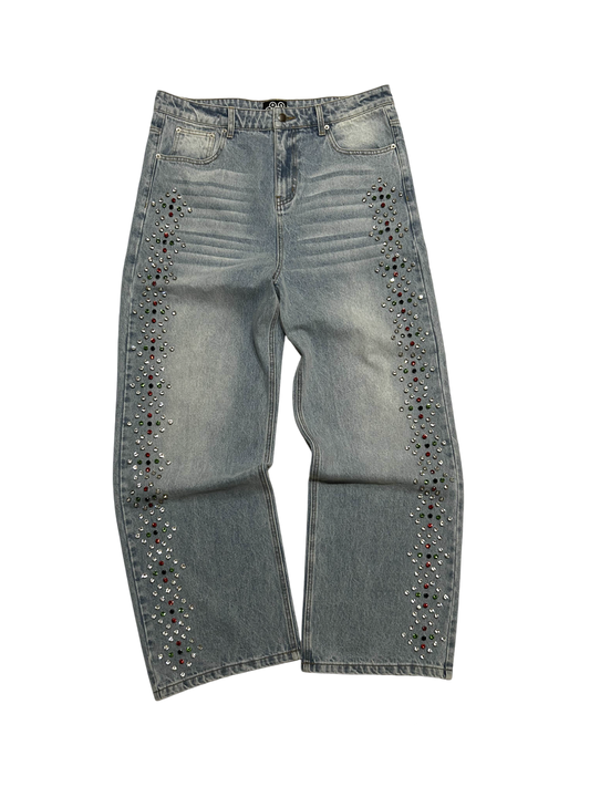 Crystal Gem Jeans (Washed Blue)