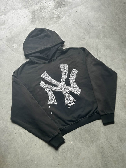 Nuyork "Click" Hoodie (Sunfaded Black)