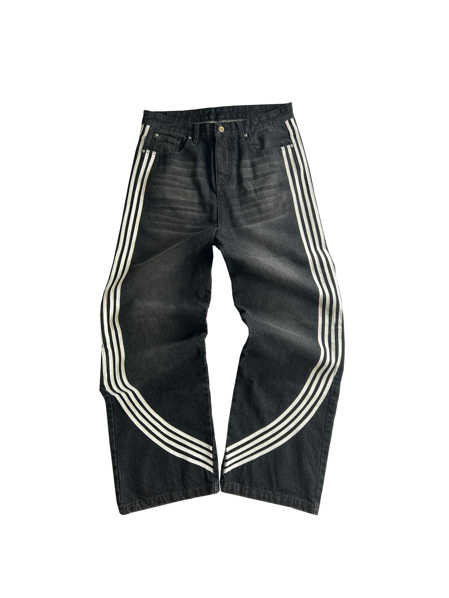 Baggy Arc Jeans (Washed Charcoal)