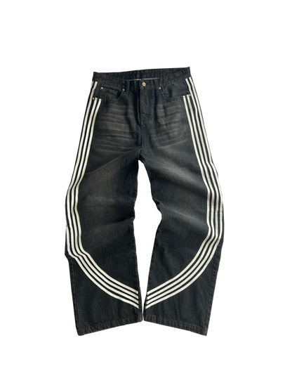 Baggy Arc Jeans (Washed Charcoal)