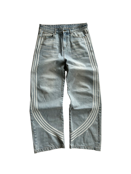 Baggy Arc Jeans (Washed Blue)