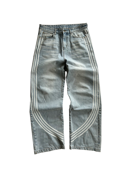 Baggy Arc Jeans (Washed Blue)